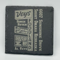 Veys Foodland Square Slate Coaster