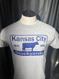 Kansas City Stockyards Shirt Grey