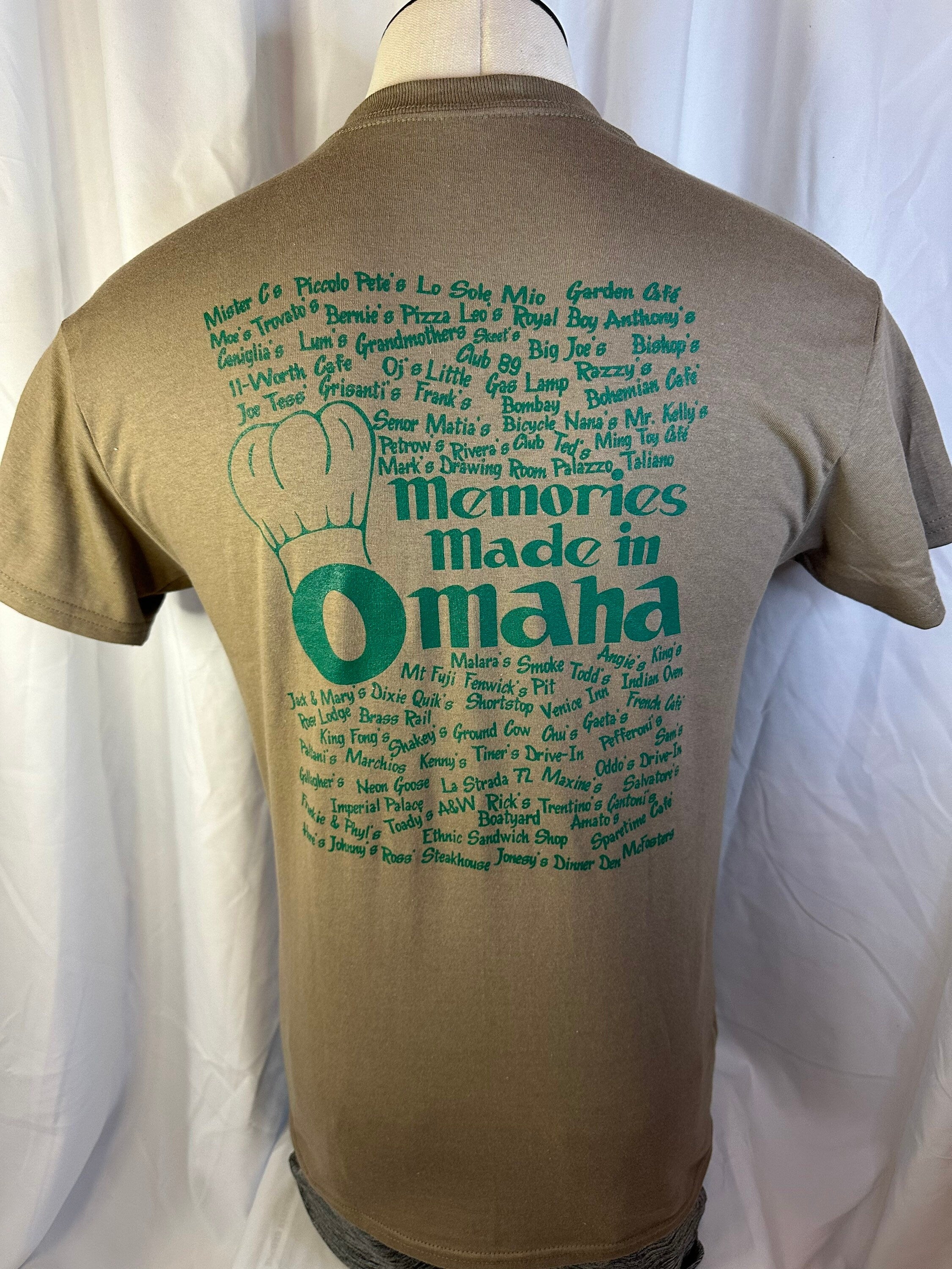 Memories Made In Omaha Restaurant Icon T-Shirt