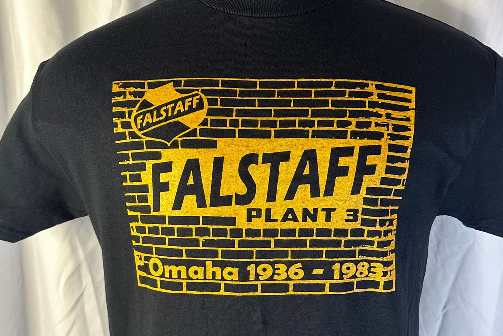 Falstaff Plant 3 Omaha T-Shirt Black