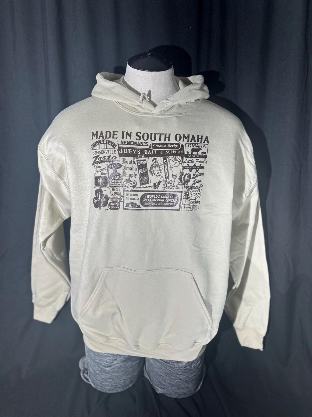 HOODIES BROWN Made In South Omaha T-Shirt