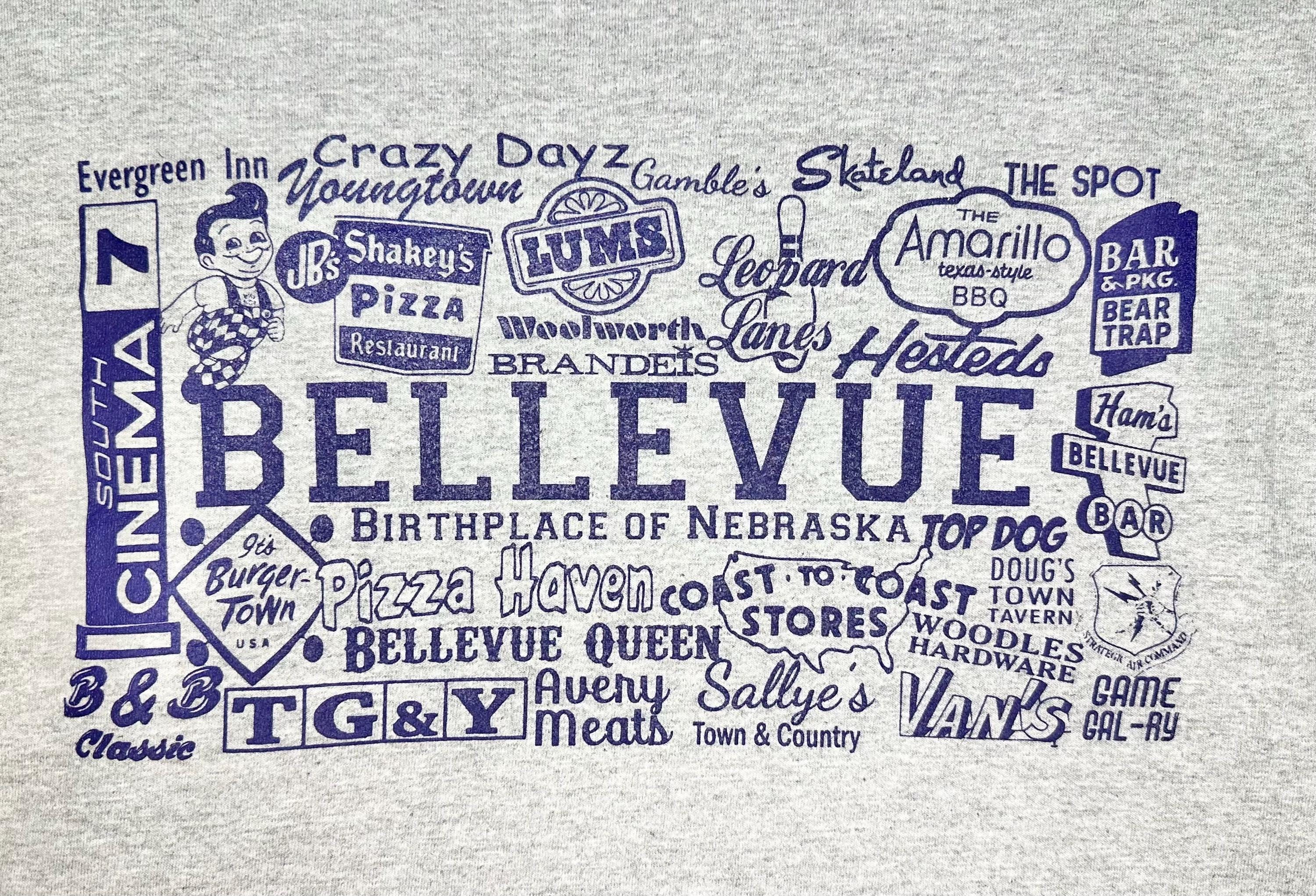 Bellevue Memories T-Shirt, Nebraska