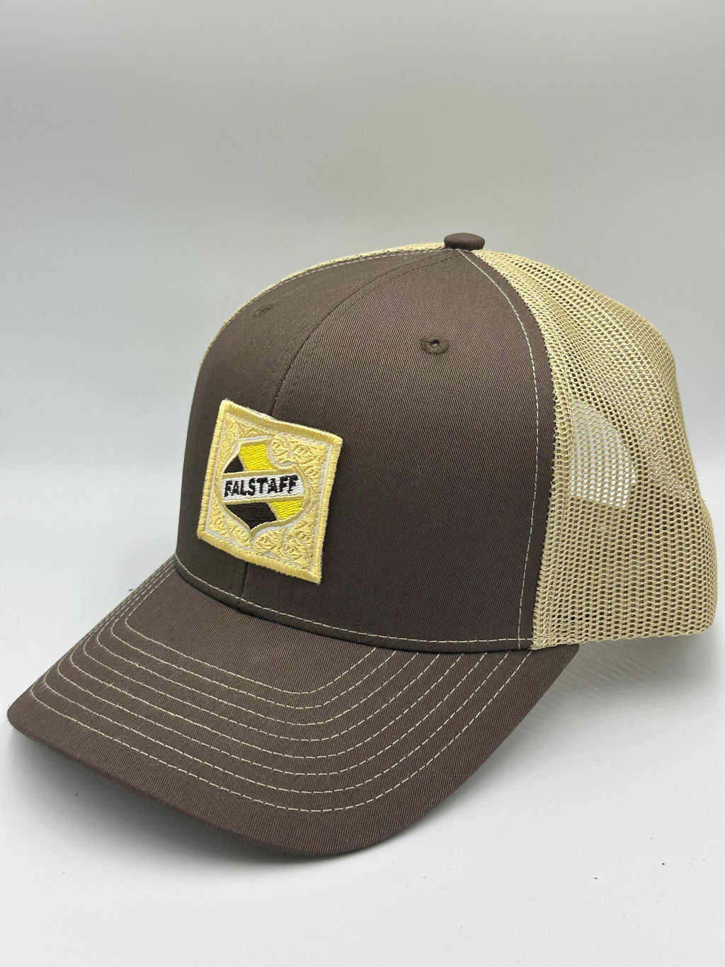 Falstaff 70’s  Brown & Tan Cap