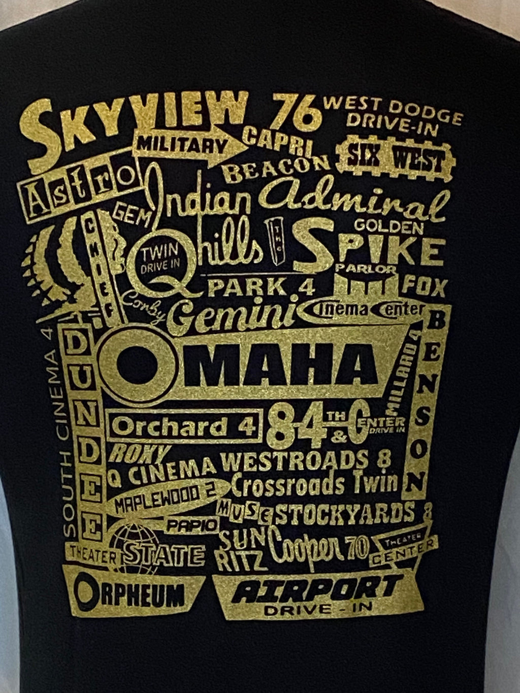Omaha Movie Memories Black Tie