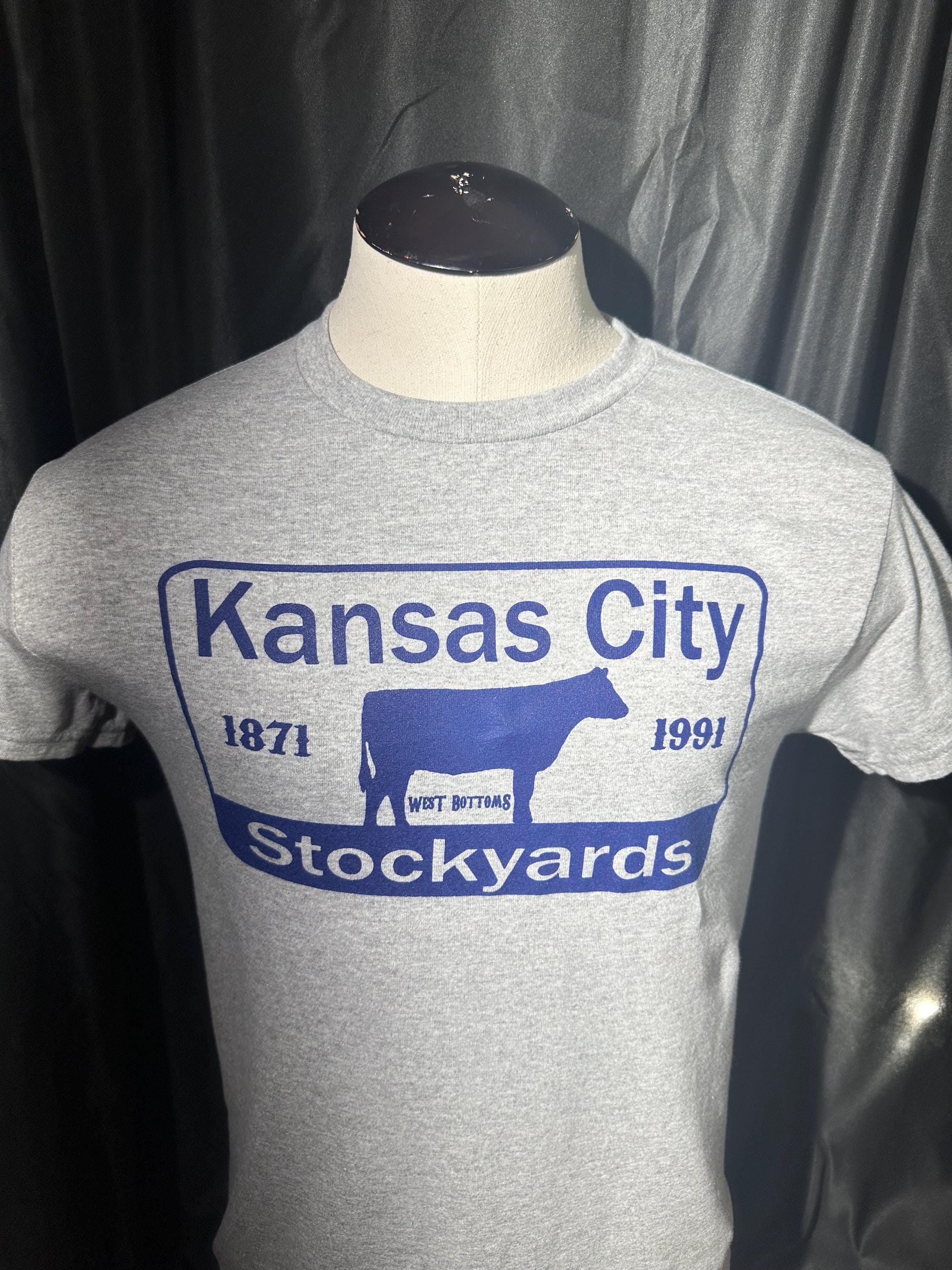 Kansas City Stockyards Shirt Grey