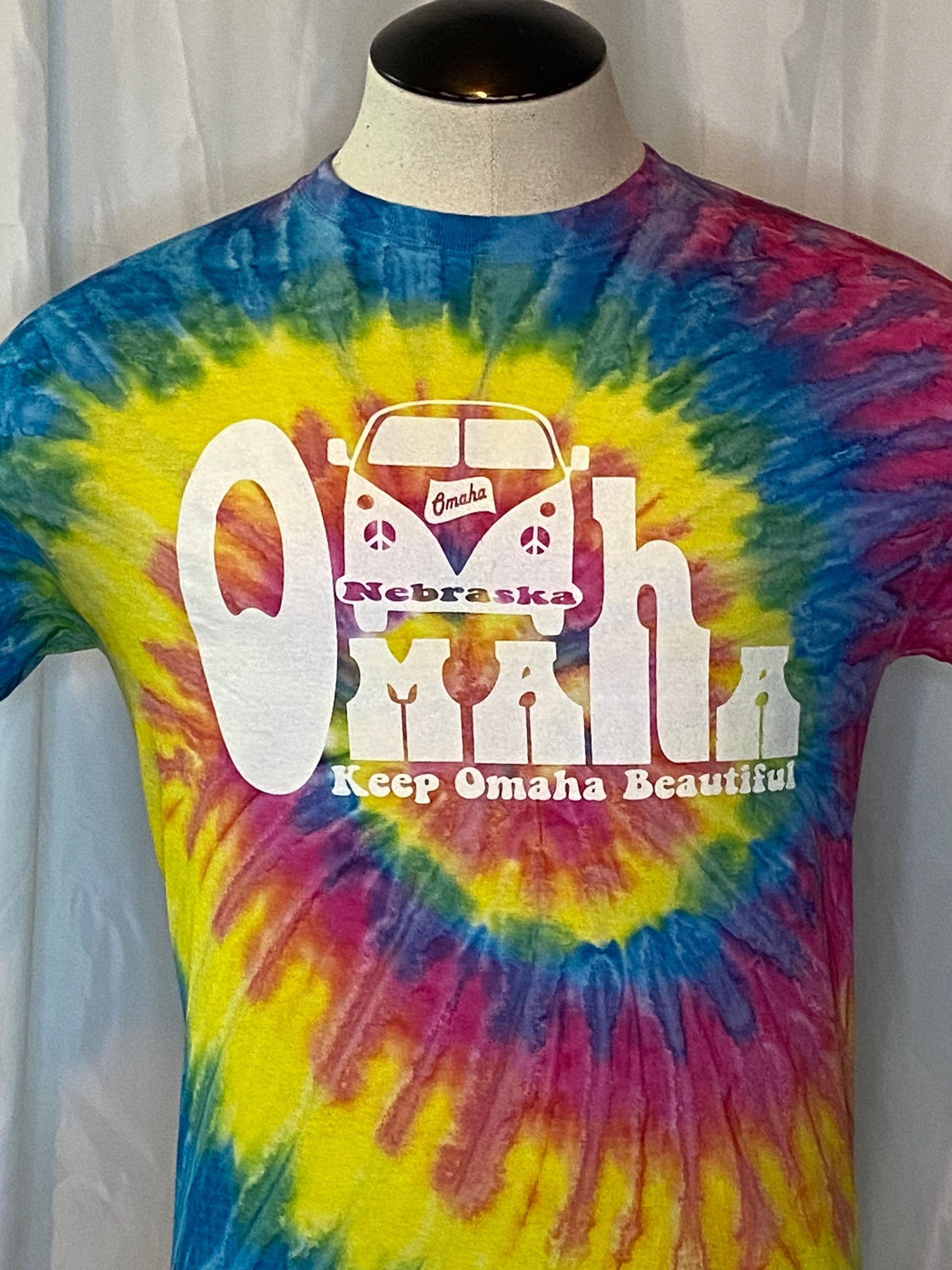 Pastel Tie Dye Omaha Nebraska T-Shirt