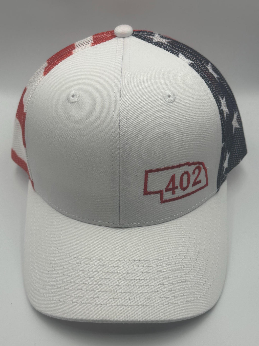 402  Stars & Stripes Truckers Hat