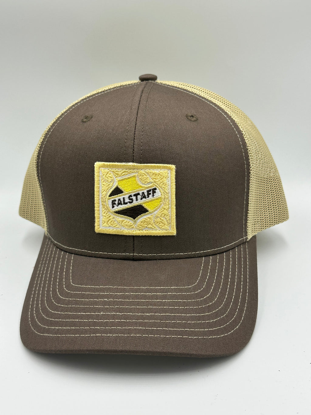 Falstaff 70’s  Brown & Tan Cap