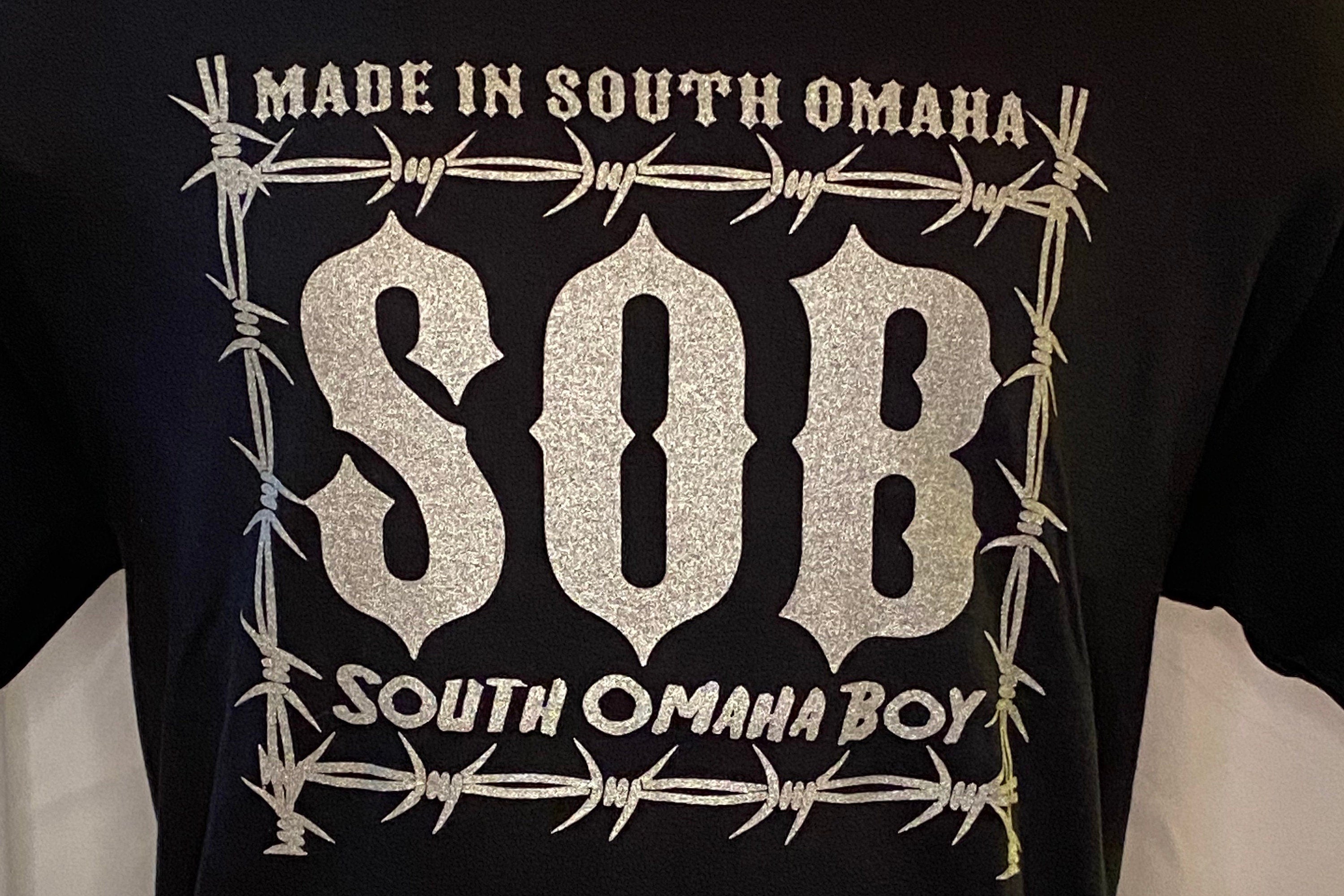 SOB METAL T-Shirt Made In South Omaha