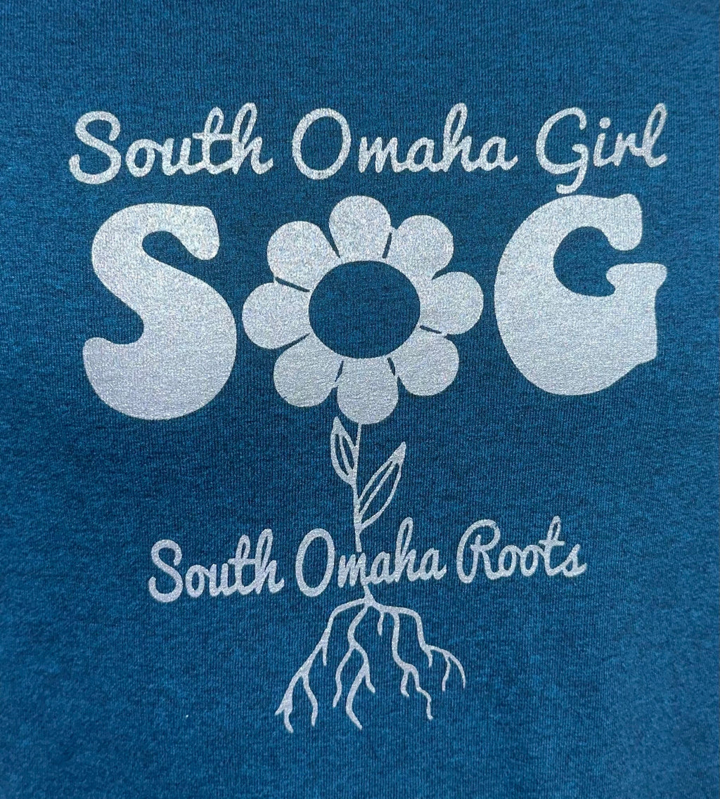 South Omaha Girls  Roots  T-Shirt Midnight