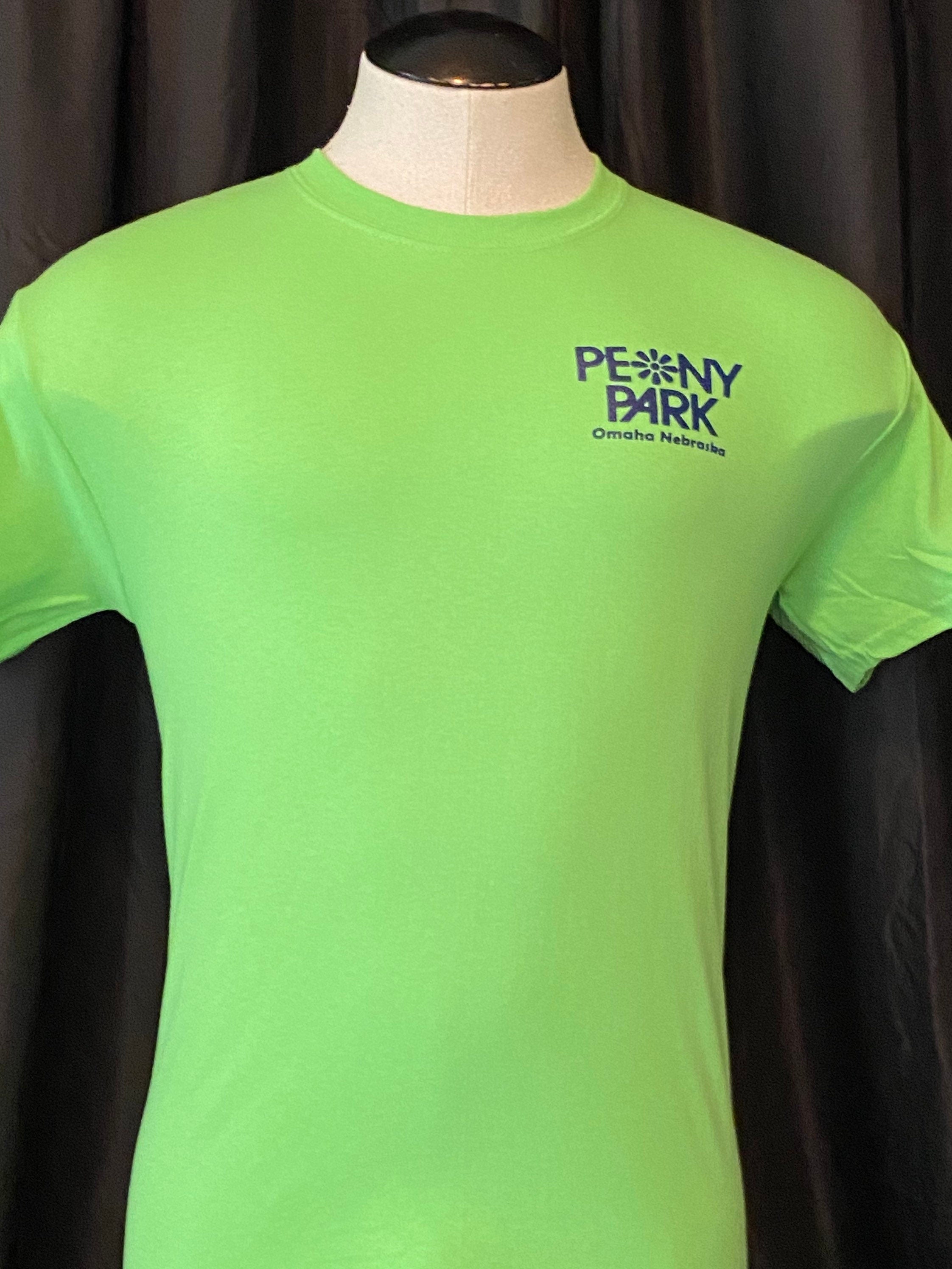 Peony Park Memories Shirt Lime Green