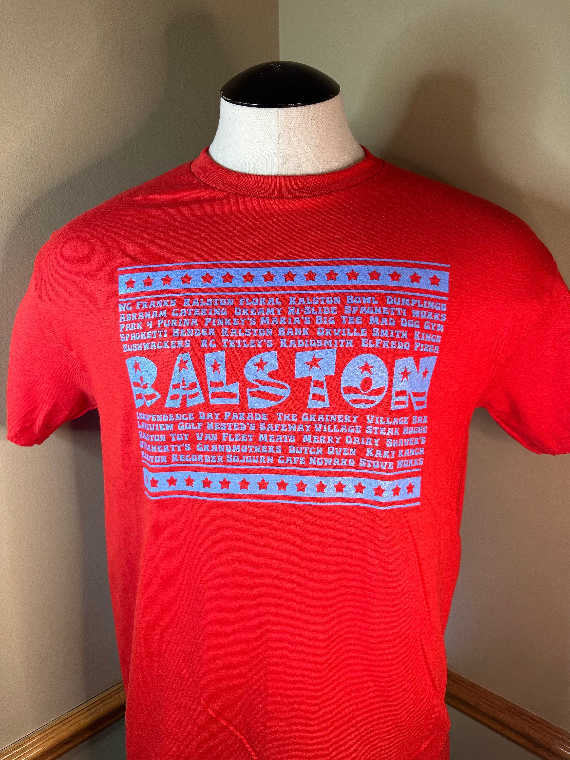 Ralston Rewind T-Shirt - Red Gildan Heavy Cotton Tee