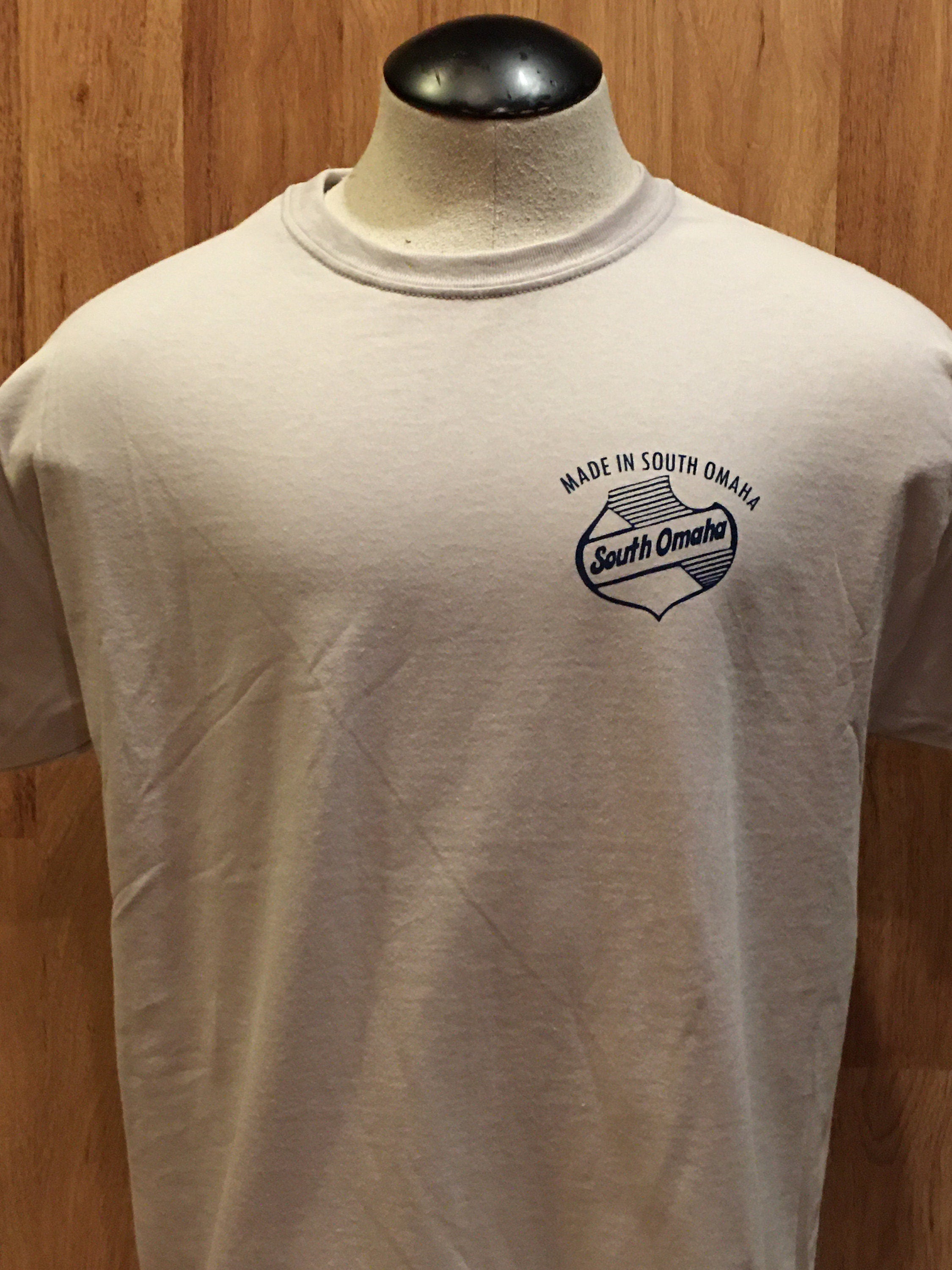 Icon’s Mural (Ice Grey) Made In South Omaha T-Shirt