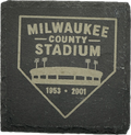Milwaukee County Stadium Coaster