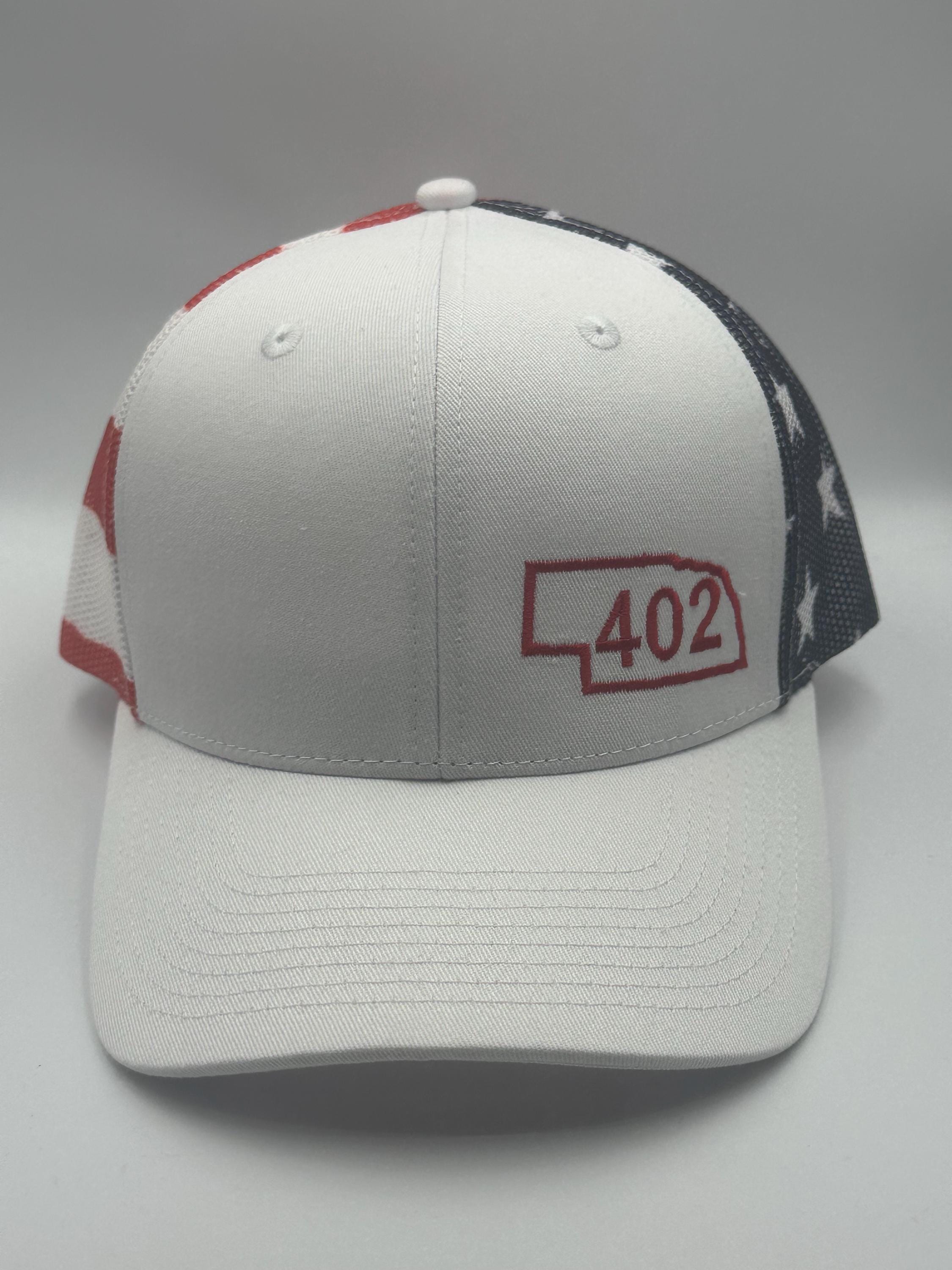 402  Stars & Stripes Truckers Hat