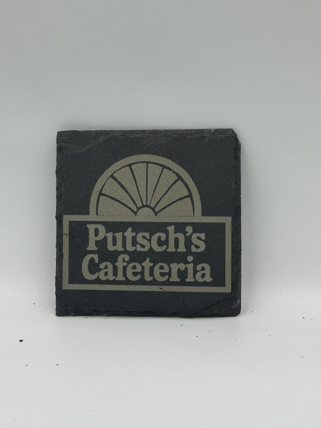 Putsch’s Cafeteria Slate Coaster