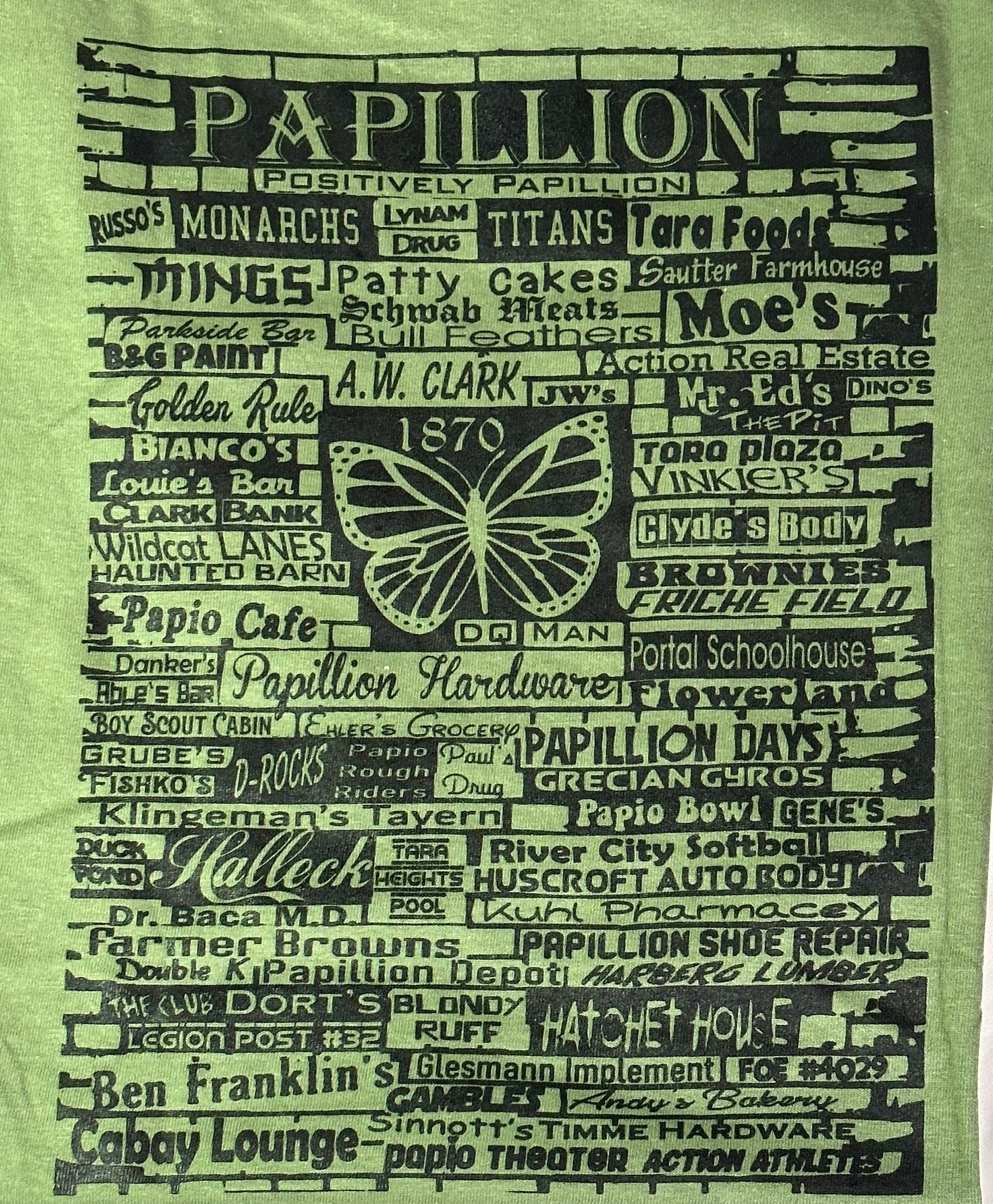 Papillion Memory Wall Shirt