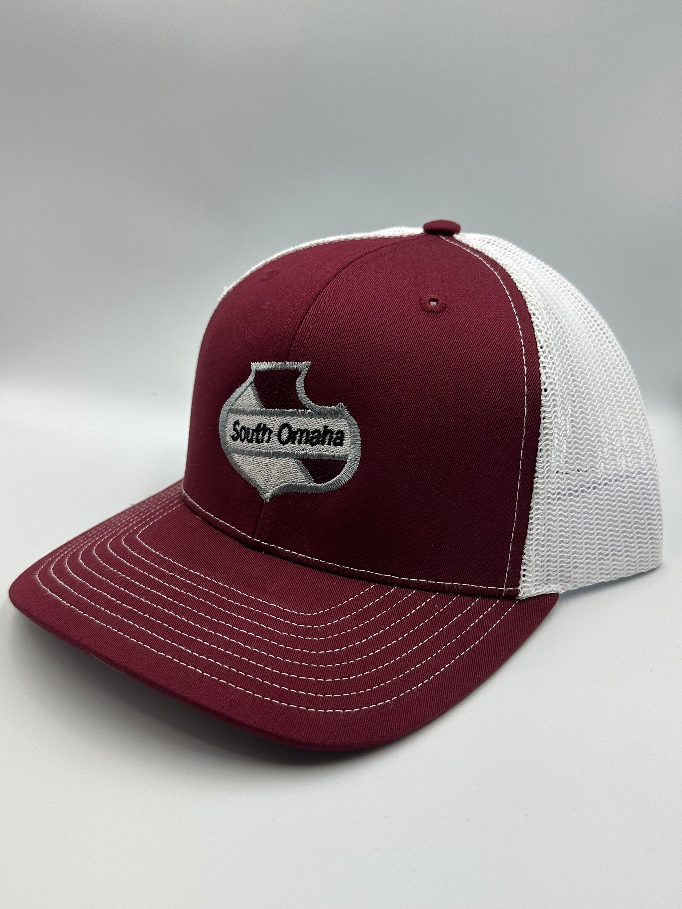 South Omaha Sheild Cap Cardinal