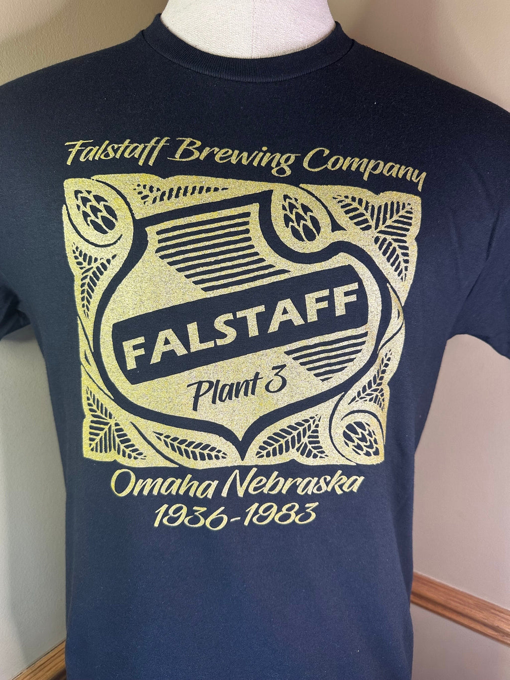 Falstaff 70’s T-Shirt Black