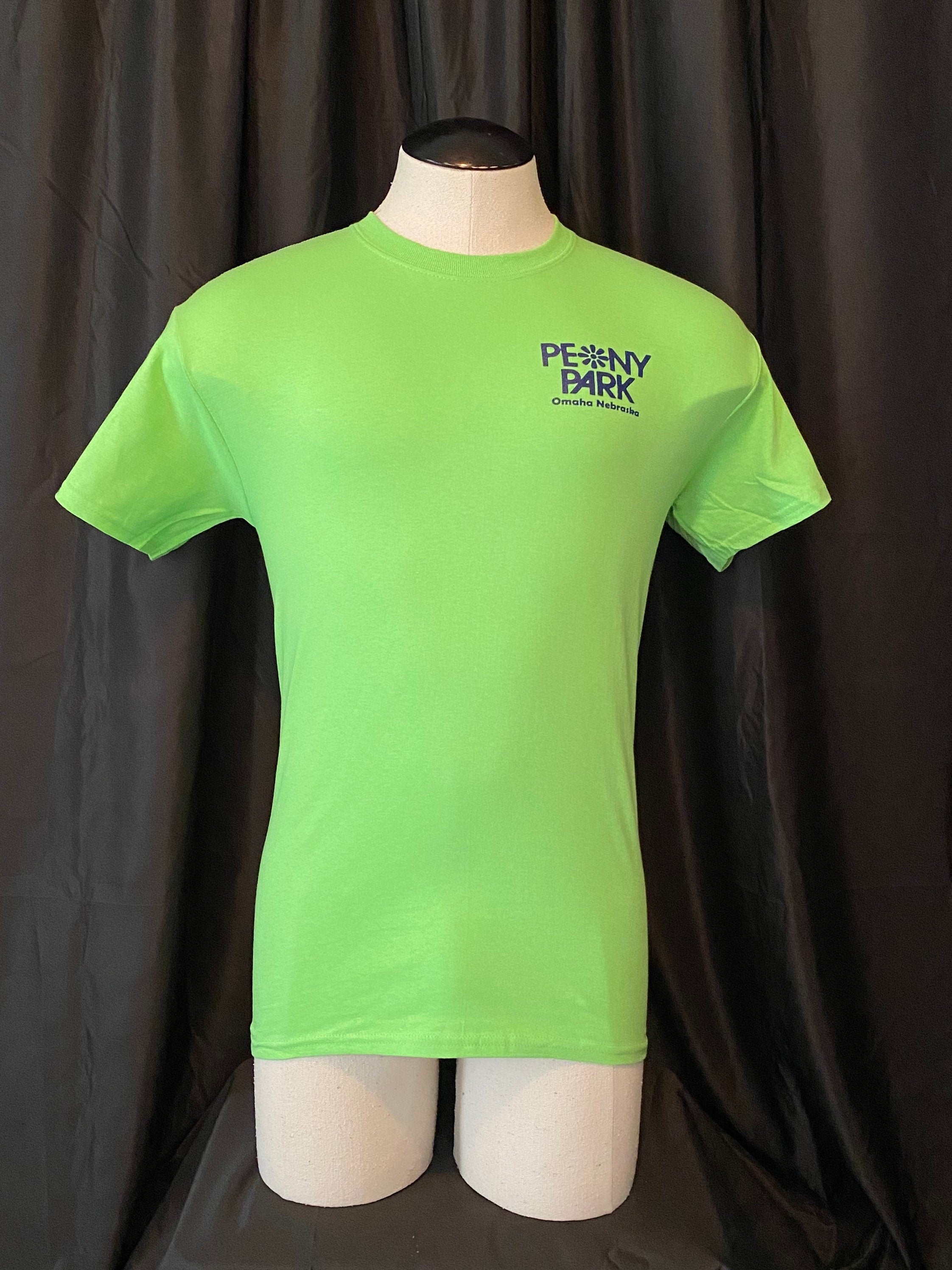 Peony Park Memories Shirt Lime Green