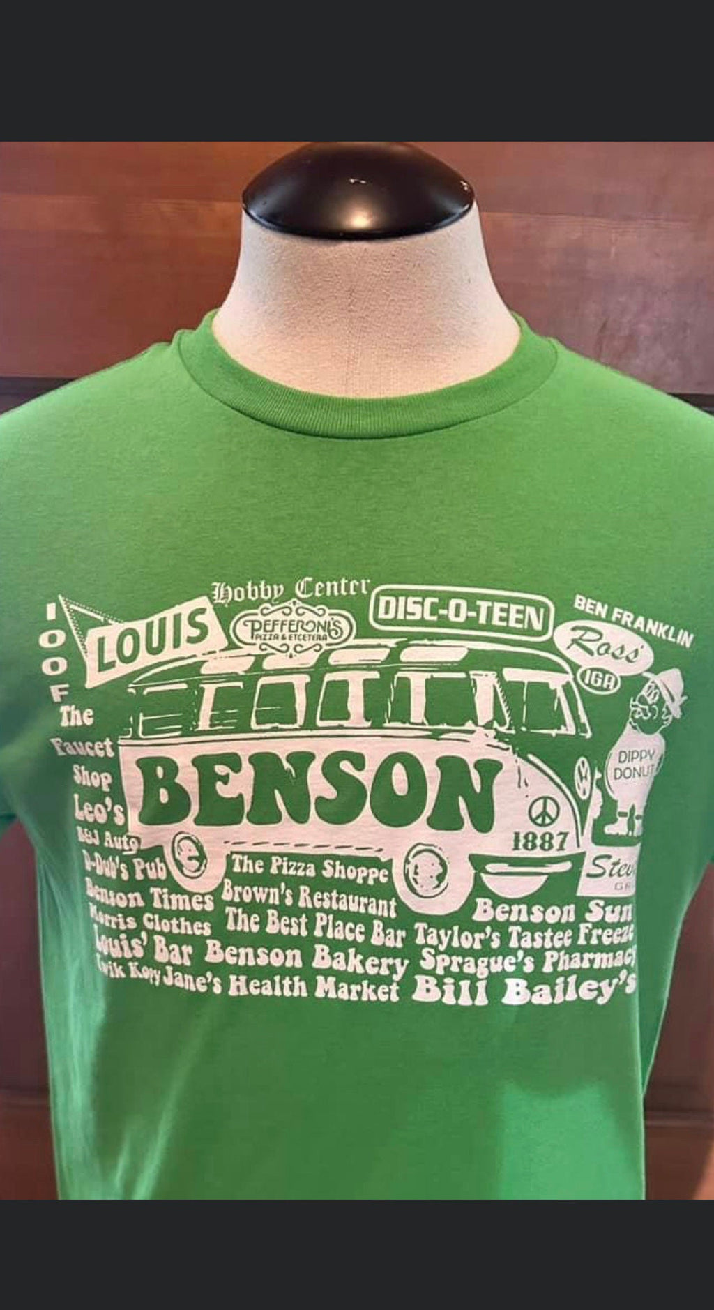 Electric Green Benson Classics T-Shirt