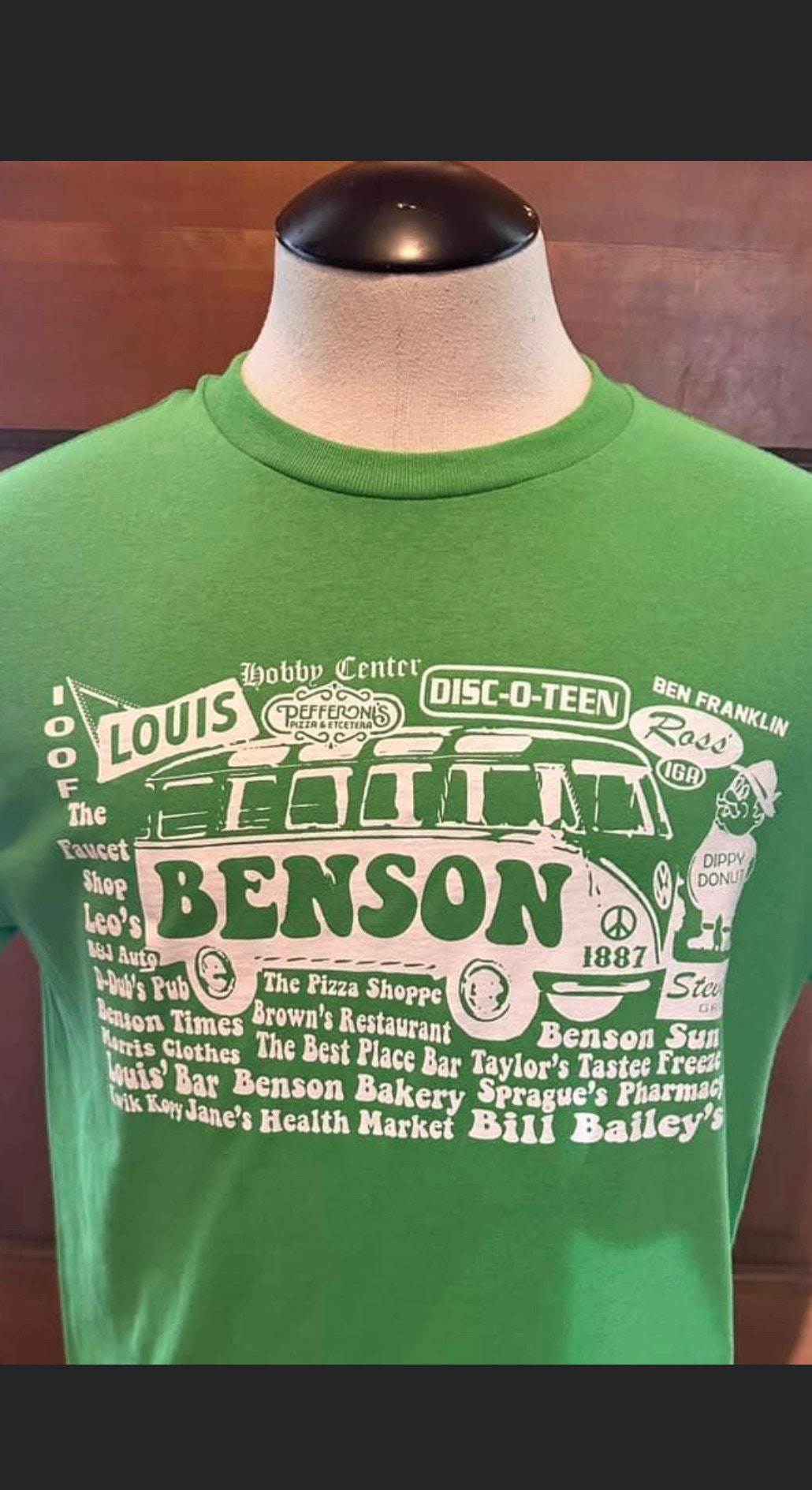 Electric Green Benson Classics T-Shirt