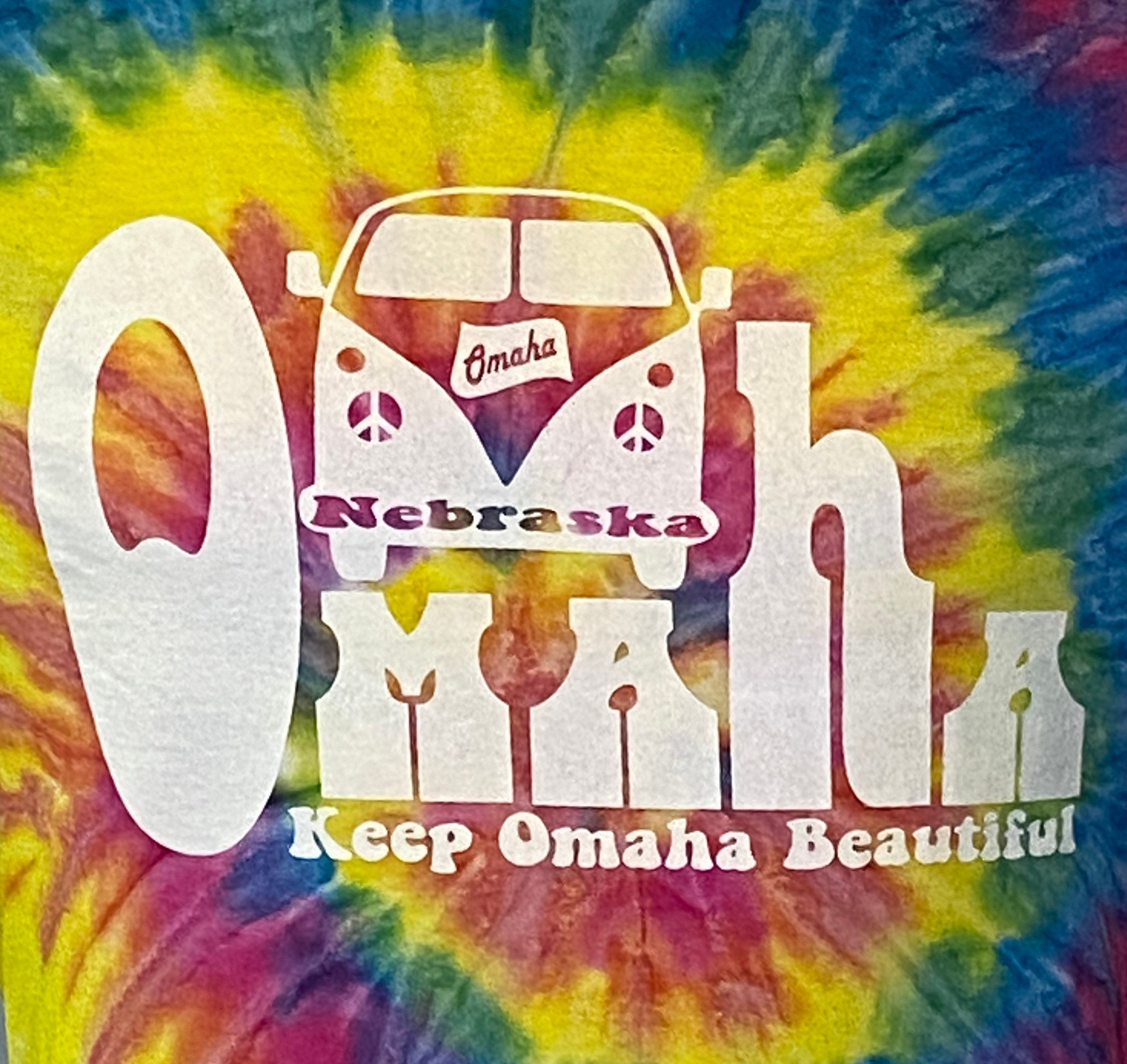 Pastel Tie Dye Omaha Nebraska T-Shirt