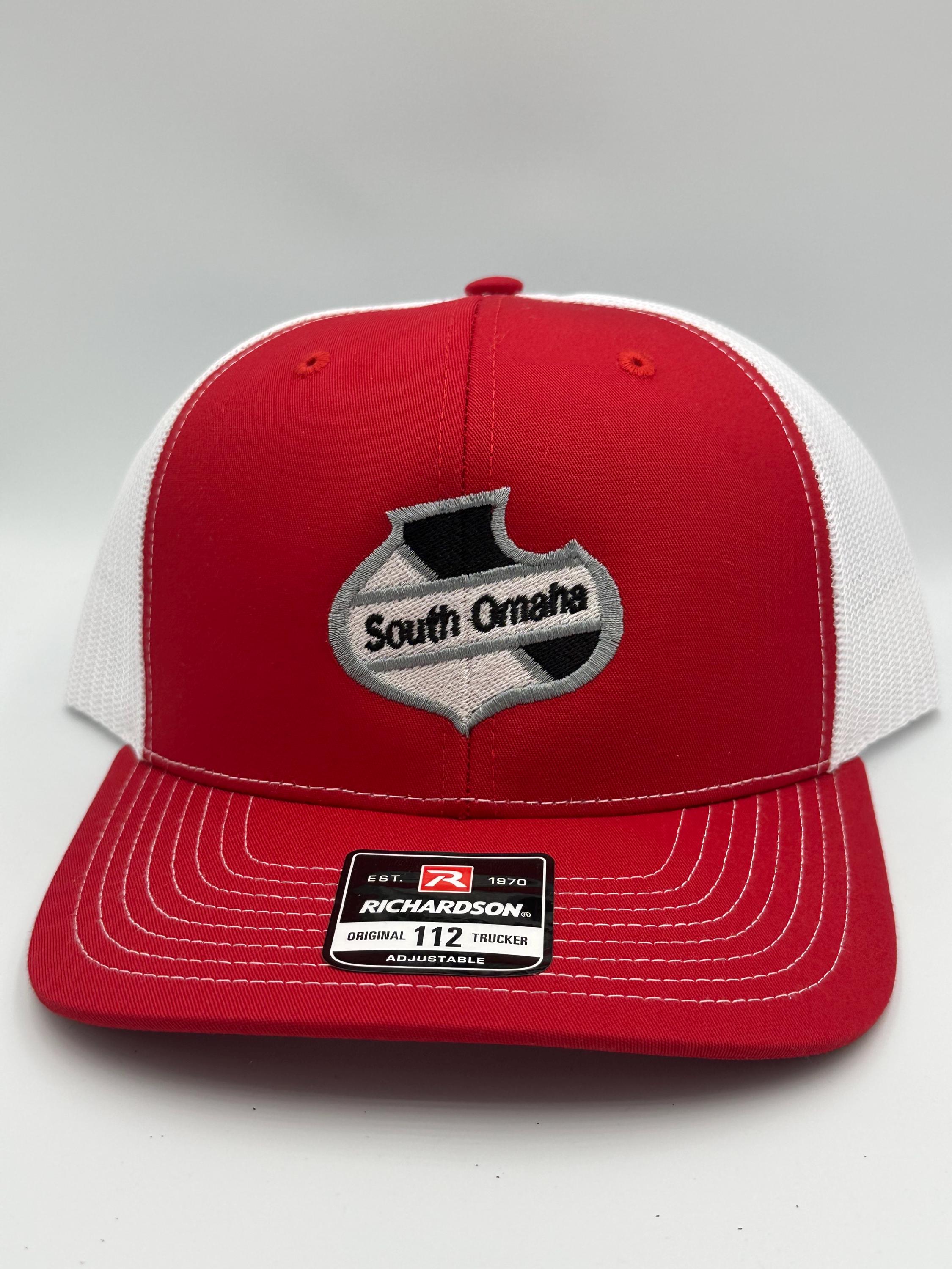 South Omaha Sheild Cap Red