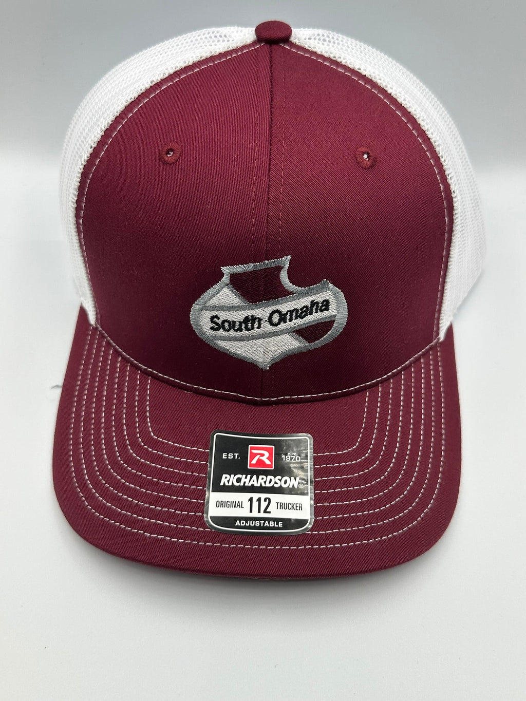 South Omaha Sheild Cap Cardinal