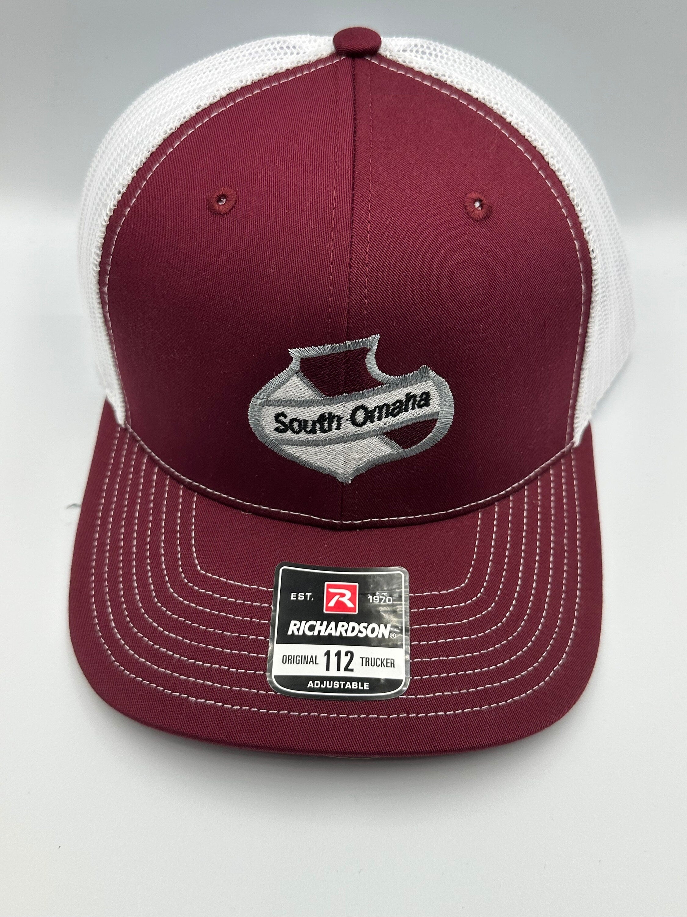 South Omaha Sheild Cap Cardinal