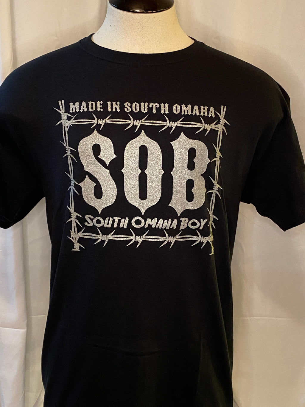 SOB METAL T-Shirt Made In South Omaha