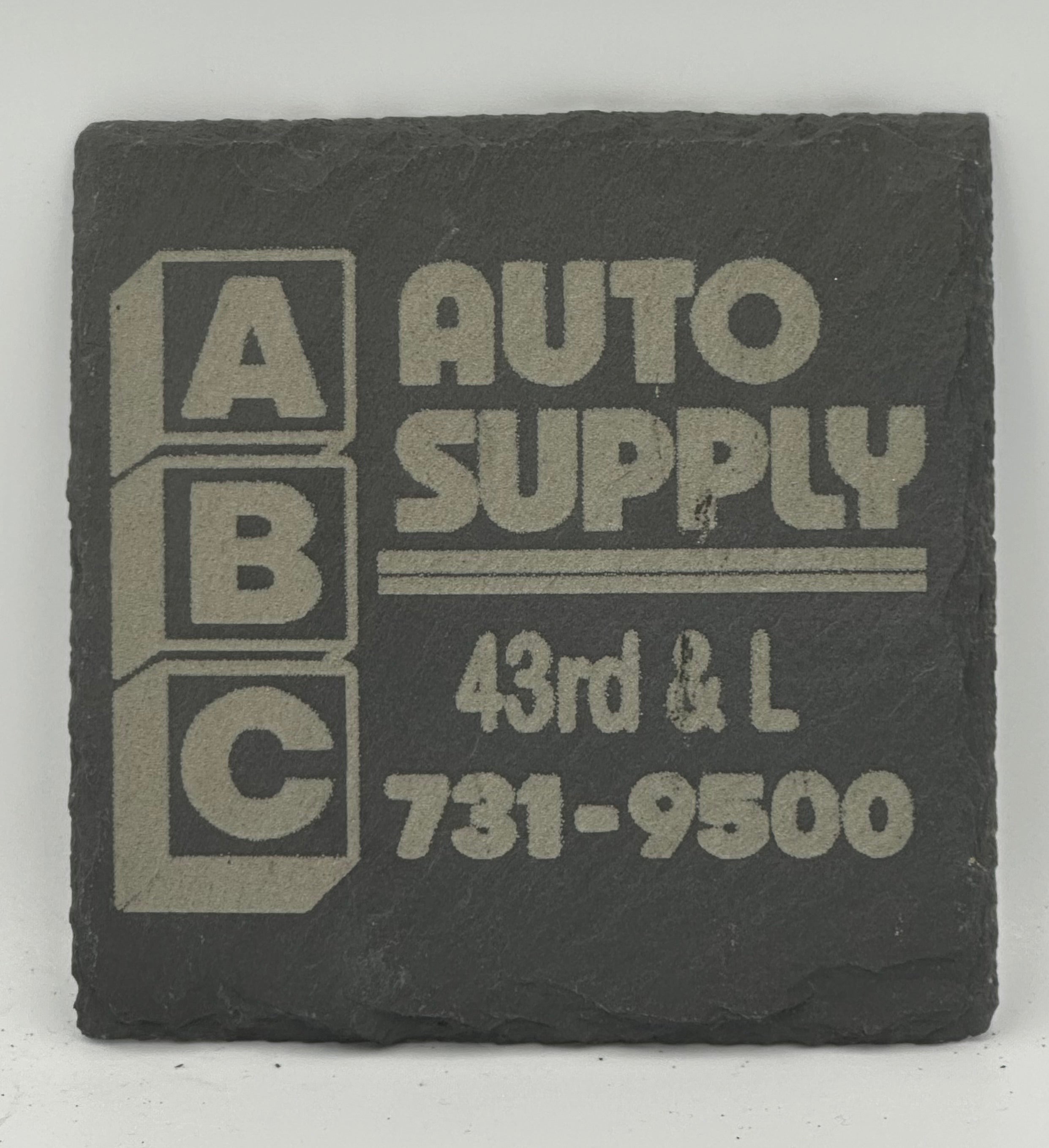 ABC Auto Supply Coaster