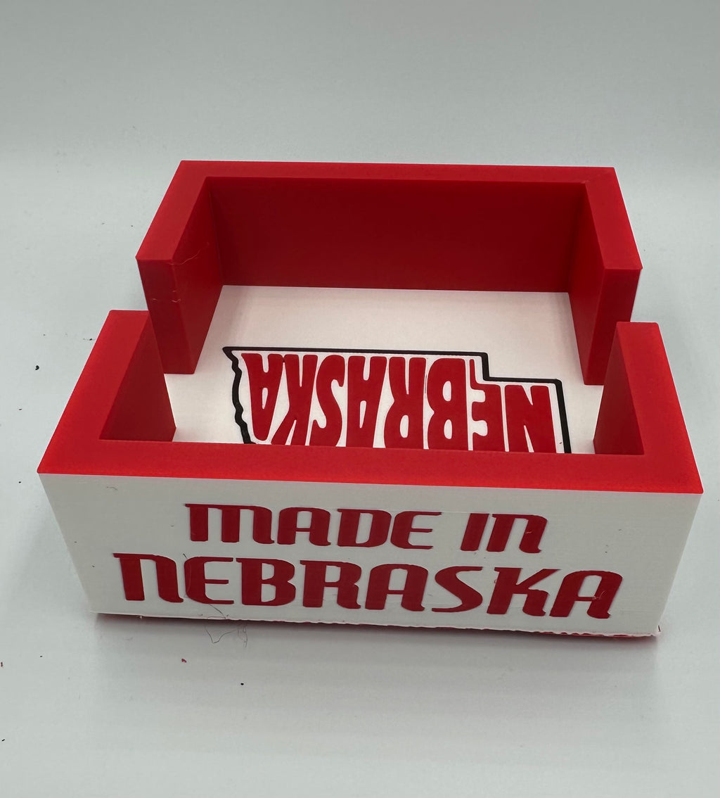 Nebraska 70’s Coaster Caddy