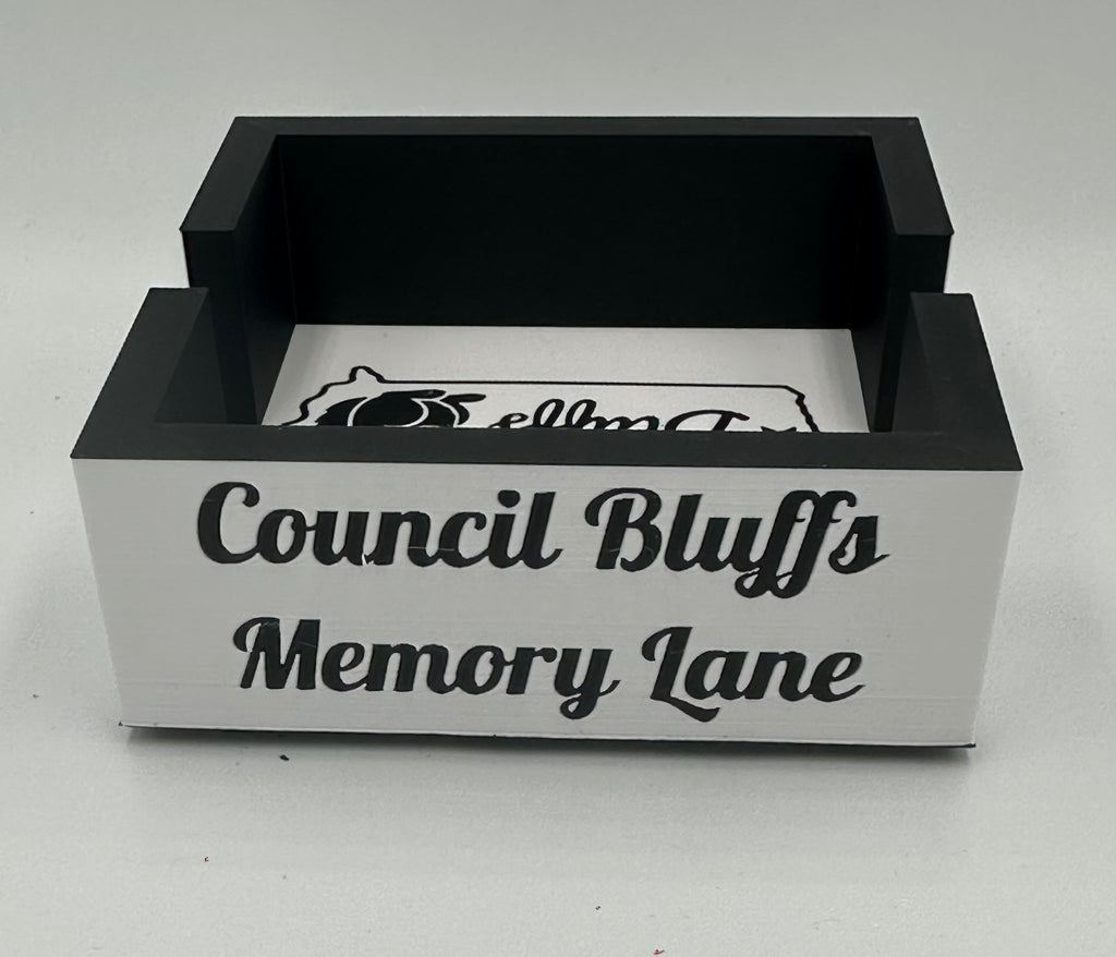 Council Bluffs Black Squirrel Coaster Caddy