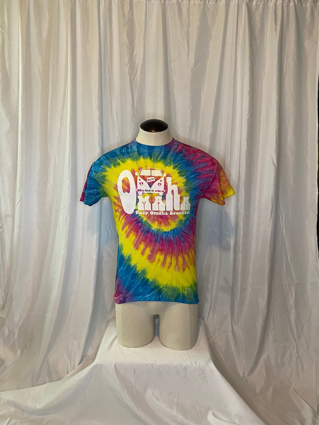 Pastel Tie Dye Omaha Nebraska T-Shirt