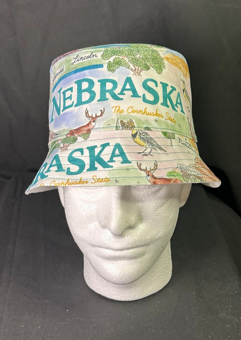 Nebraska Landscape Bucket Hat