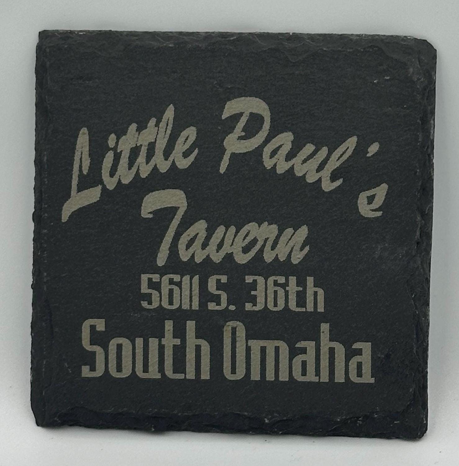 Little Paul’s Square Slate Coaster