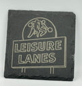 Leisure Lanes Sign Coaster
