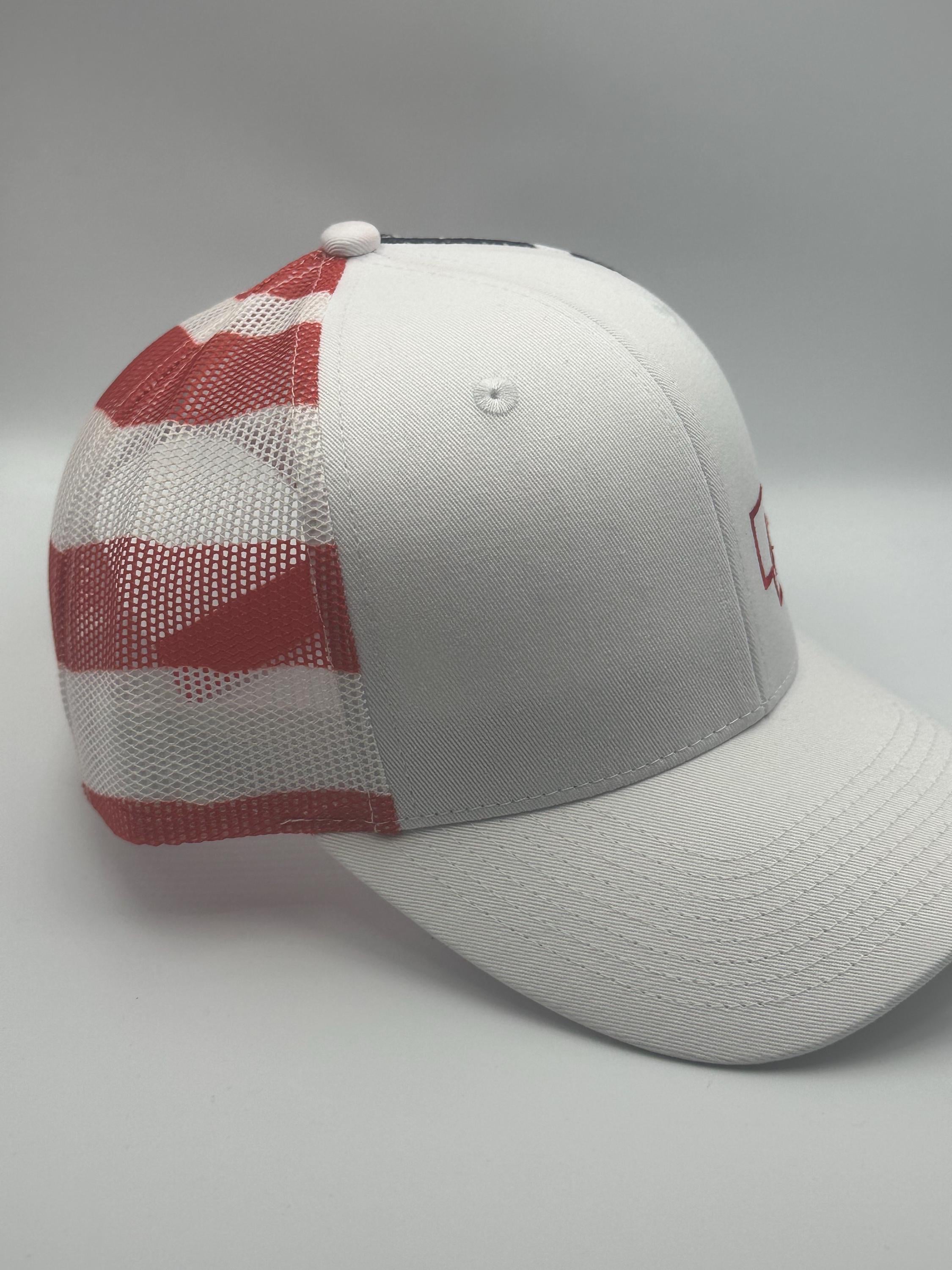 402  Stars & Stripes Truckers Hat