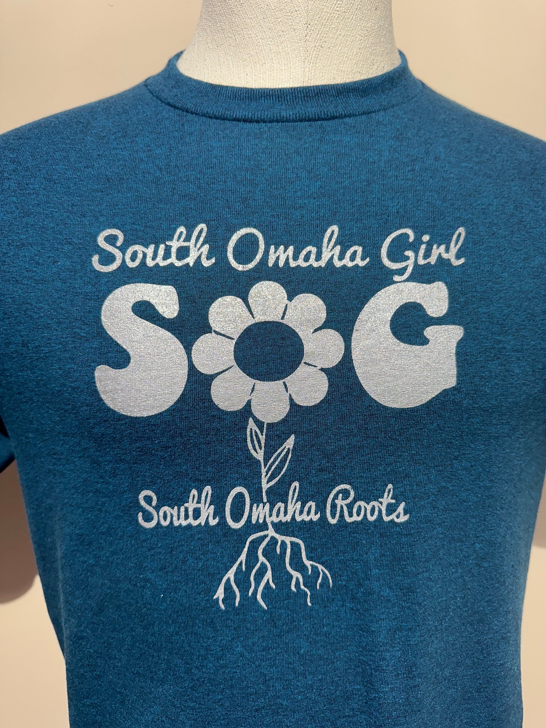 South Omaha Girls  Roots  T-Shirt Midnight