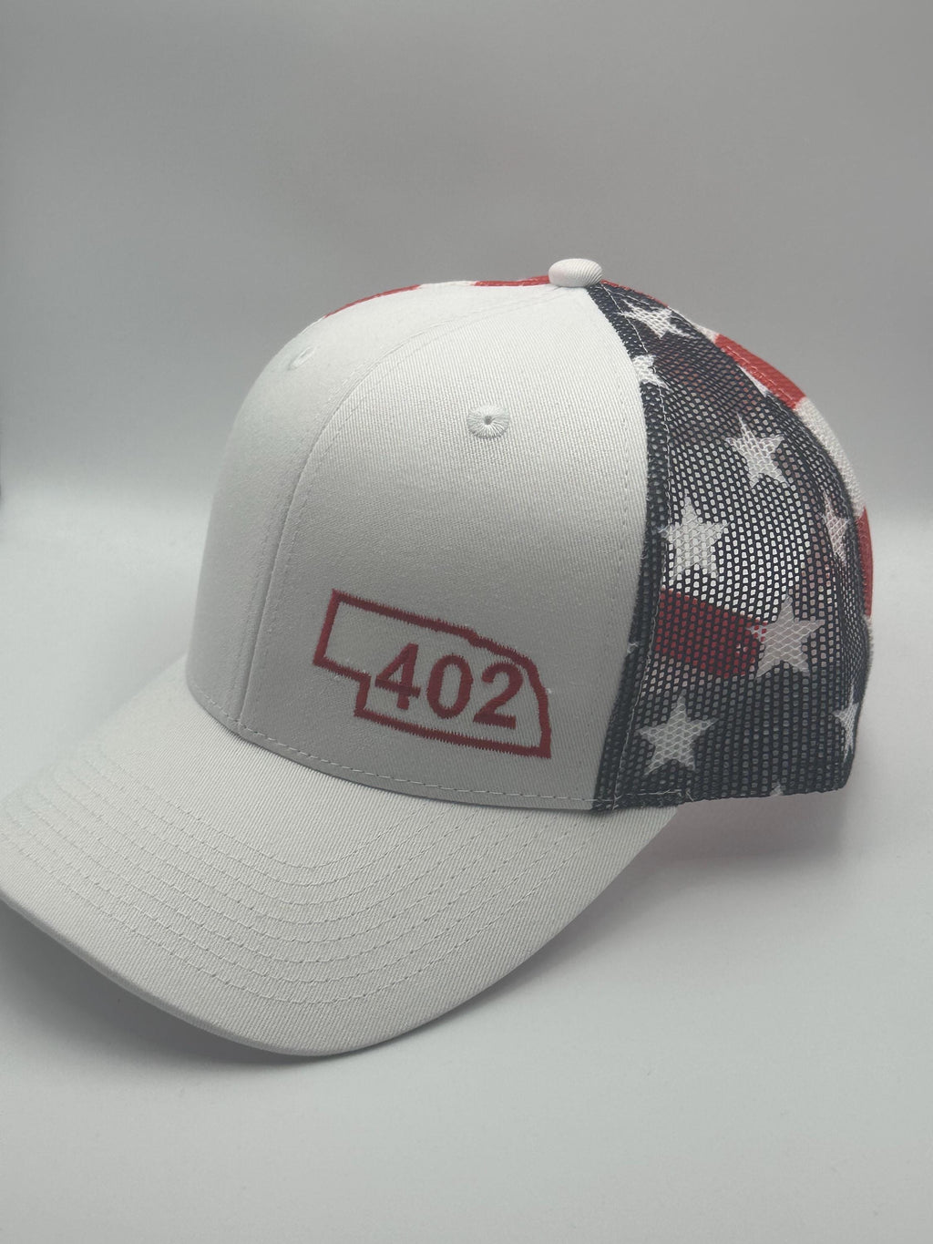402  Stars & Stripes Truckers Hat