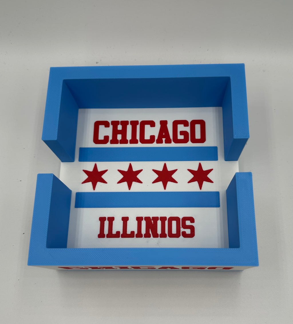 Chicago Coaster Caddy