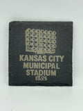 Kansas City Municipal Stadium Slate Coaster