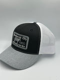 OKC  Stockyards Truckers Cap Black & Grey