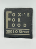 Fox’s  Slate Coaster