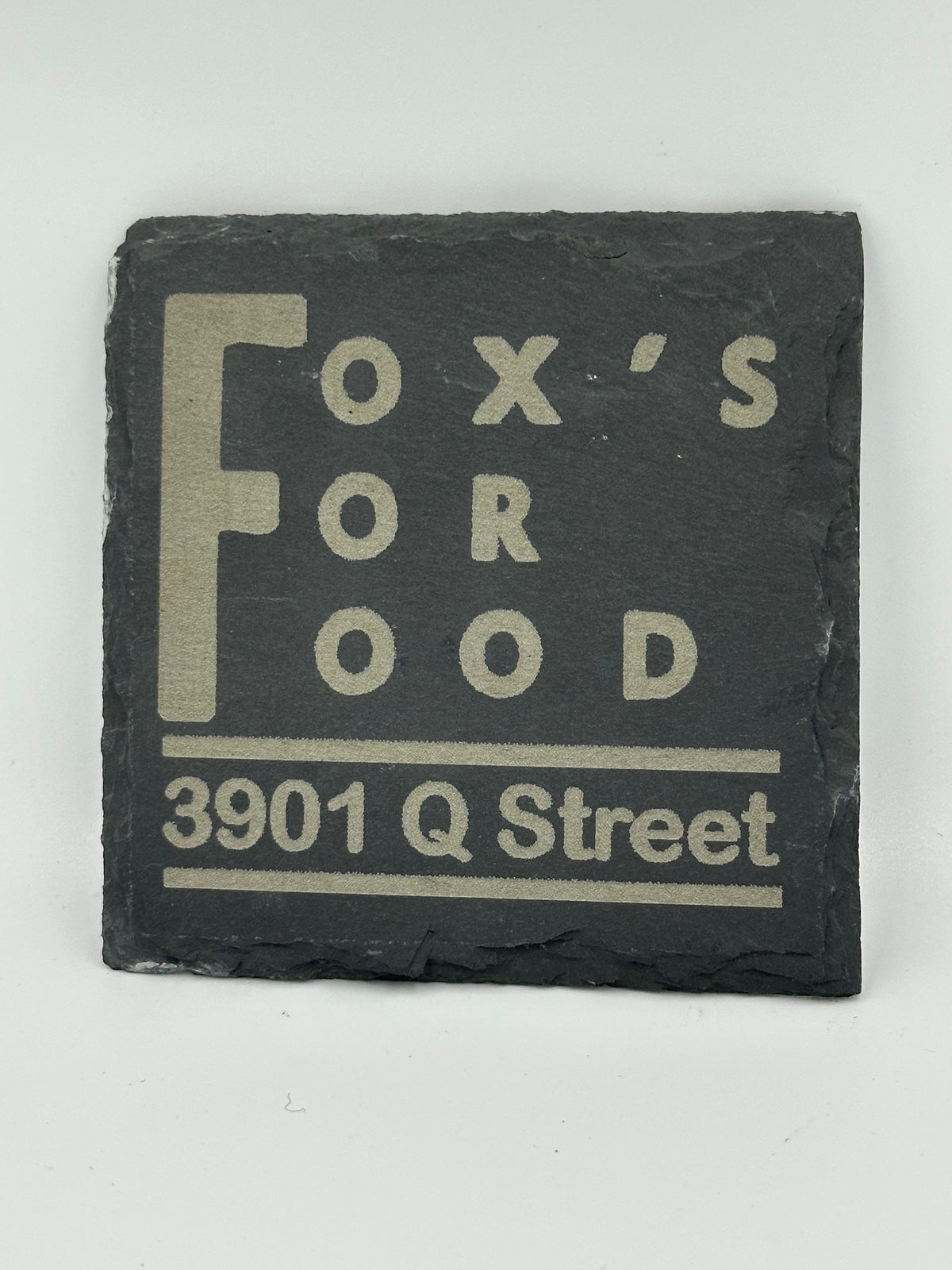 Fox’s  Slate Coaster