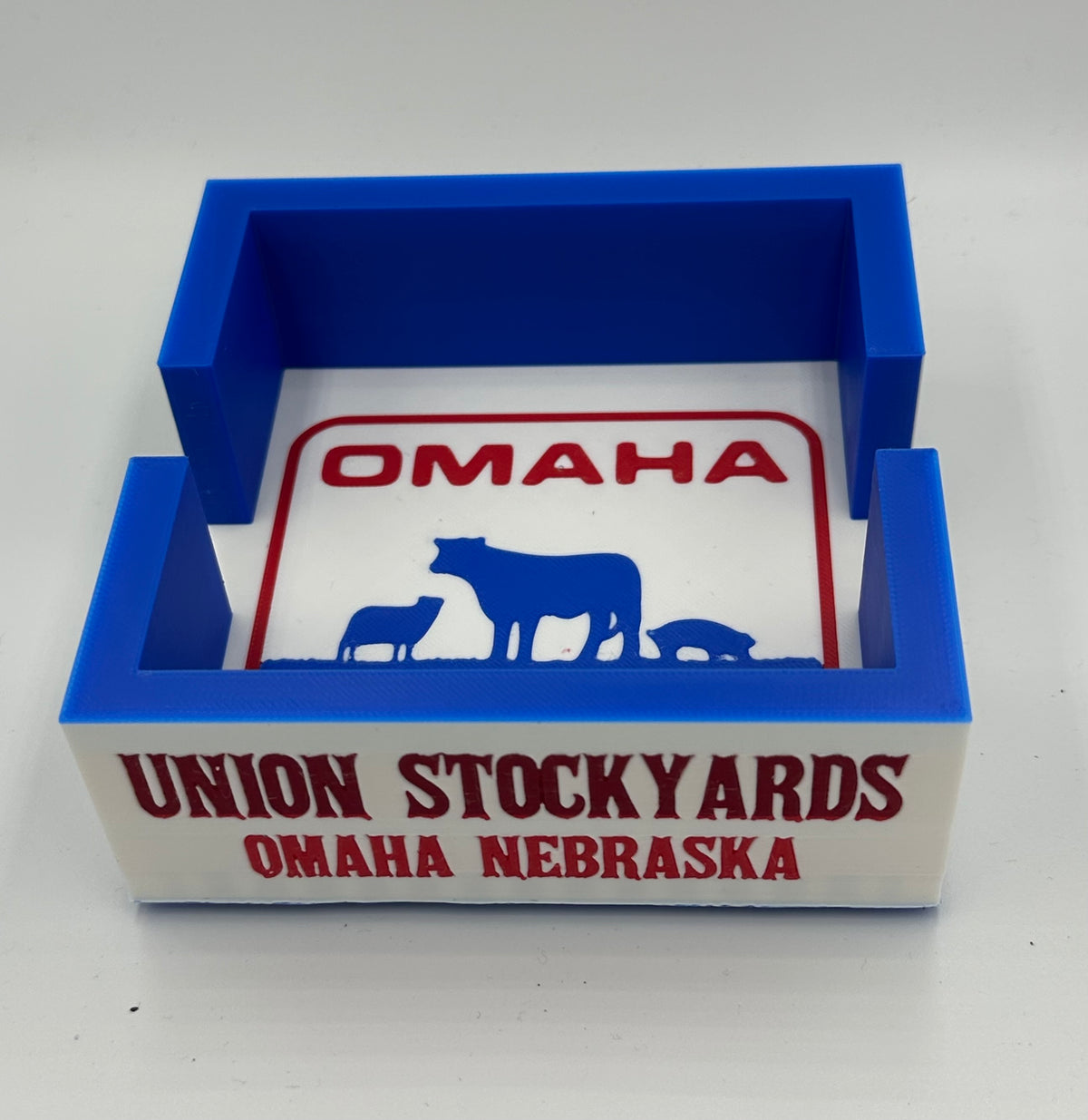 Omaha Livestock Market Coaster Caddy