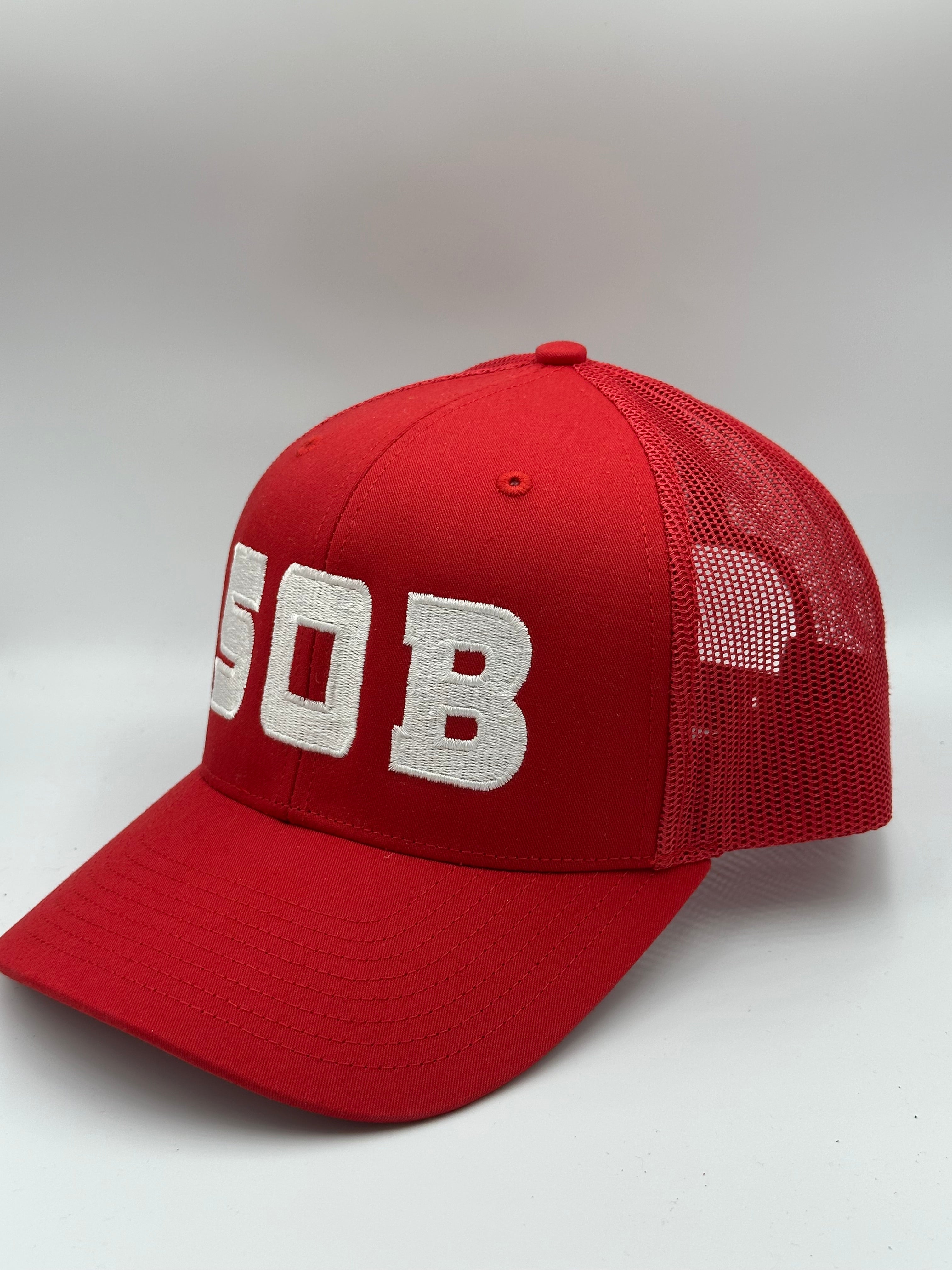 SOB Bold Red Cap