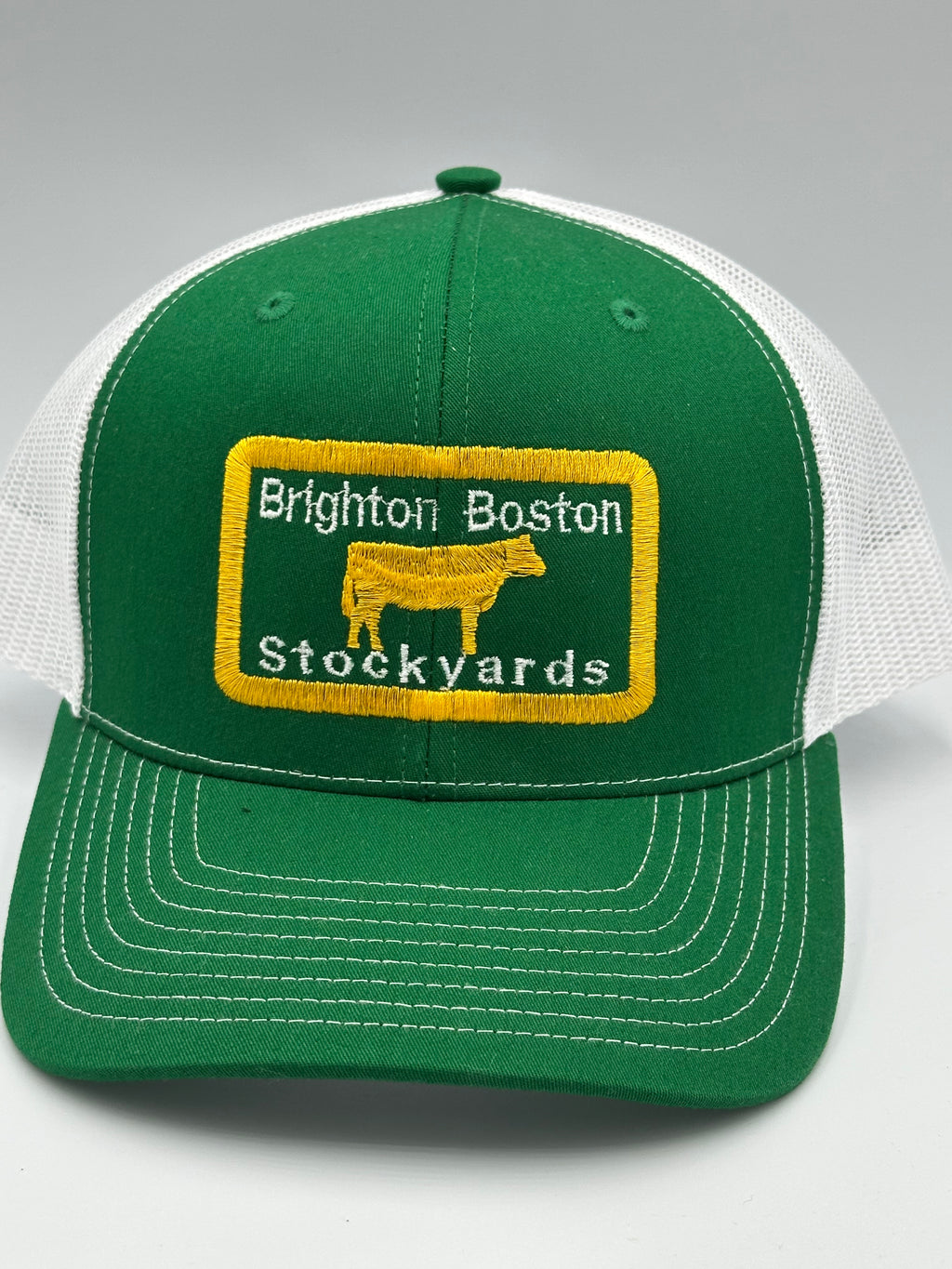 Brighton  Stockyards Truckers Cap Green