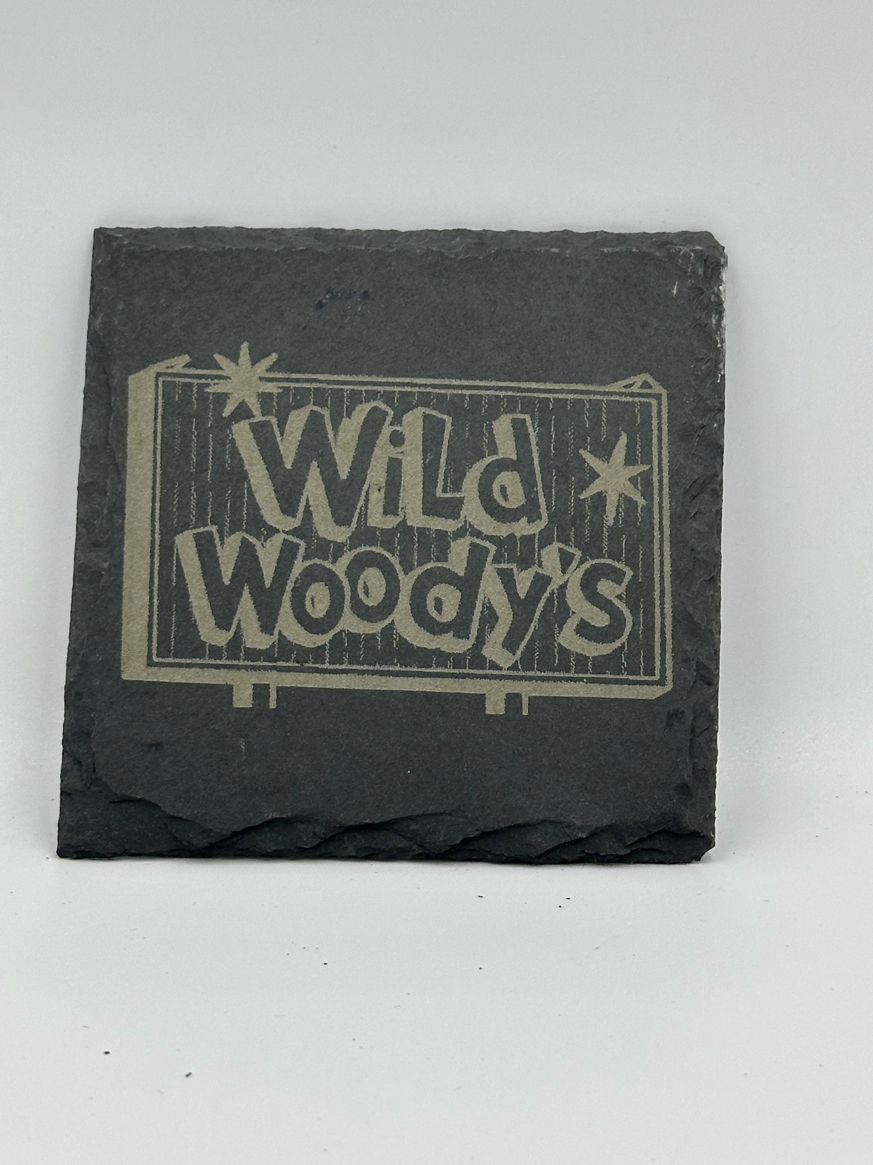 Wild Woody’s Slate Coaster